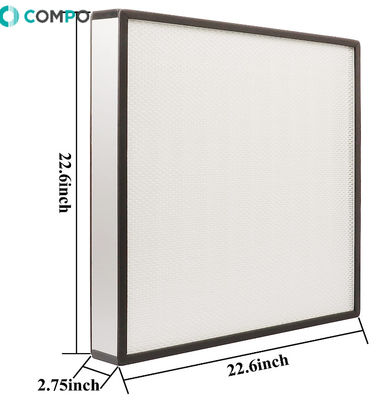 GI Frame Clean Room Hepa Filter Box 99.97% Filtration Efficiency For Controlled Environments