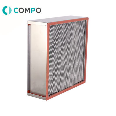 Deep Pleat HVAC HEPA Filters For Industrial Ventilation Systems