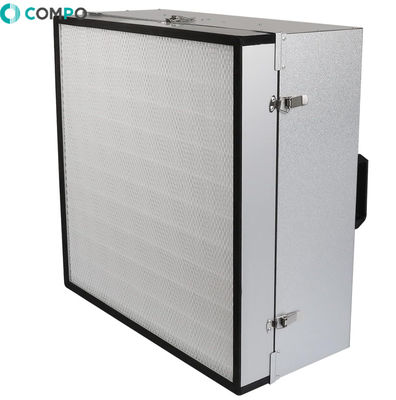 Good price Low Noise DC Motorized FFU Fan Powered Hepa Filter for Cleanroom online
