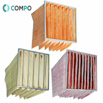 Good price Merv8 Bag Air Filter G4 F5 F6 F7 F8 F9 For Cleanroom Mau And Ahu System online