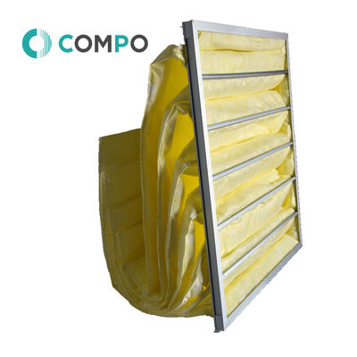 Good price Small Volume Pocket Air Filter 80% Humidity For Clean Room online