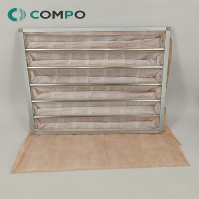 Good price Fiberglass AHU Filter G4 F5 F6 F7 F8 F9 Hepa Air Conditioning Bag Filter online