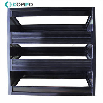 Good price Custom W Cell Plastic Air Filter Frames Glass Fiber for H14 V Bank HEPA Filter online